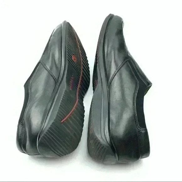 Report flats size 10 black leather loafers - Picture 6 of 11